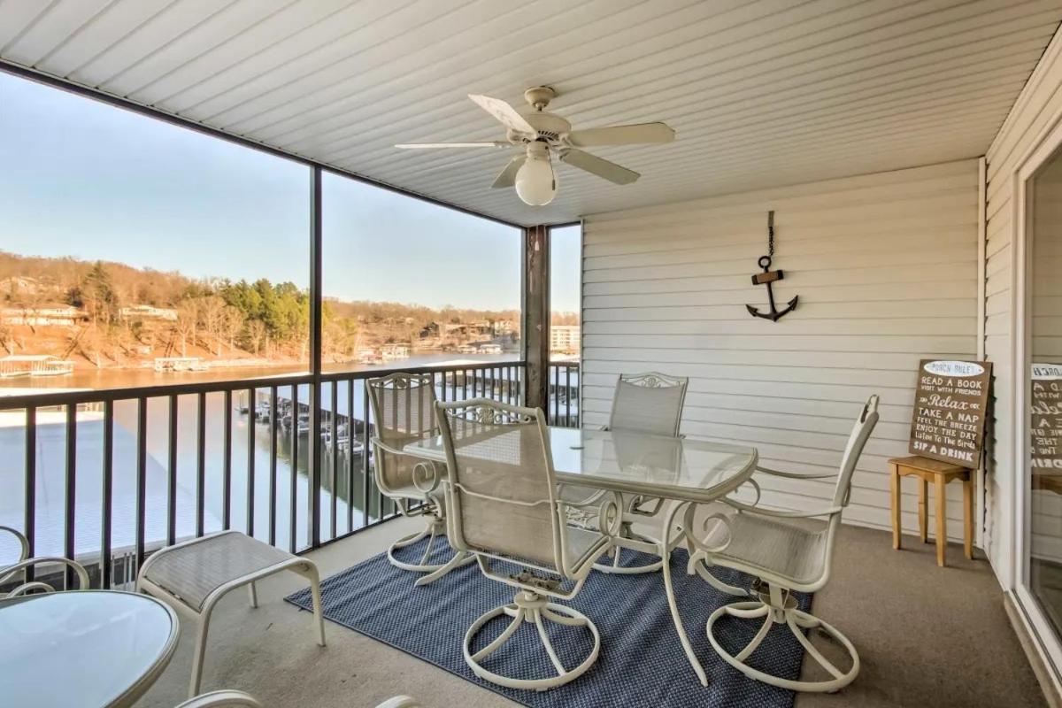 אגם אוזרק Waterfront Condo With Boat Slip! מראה חיצוני תמונה
